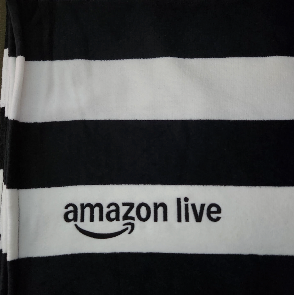 Embroidered Poolside Towel